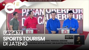 Video: Beda Gagasan Hendi dan Yasin soal Sports Tourism di Jateng