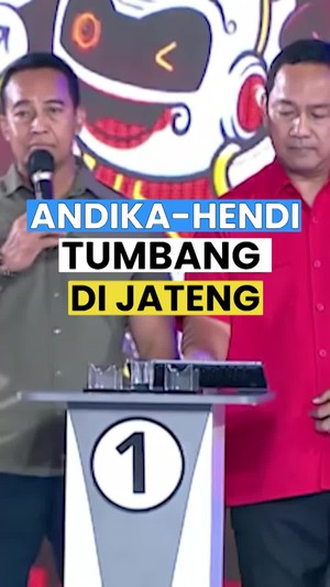 Video Puan soal Andika-Hendi Tumbang di Jateng: Rakyat Sudah Memilih