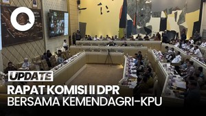 Video: Komisi II DPR Rapat dengan Kemendagri-KPU, Bahas PSU & Diskualifikasi Cakada