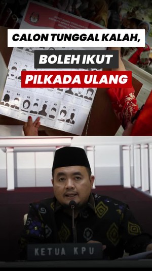 Video: Paslon Kalah Sama Kotak Kosong Boleh Nyalon Lagi di Pilkada Ulang!
