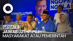 Video Respons Luthfi Ditanya Bela Masyarakat Atau Pemerintah Pusat