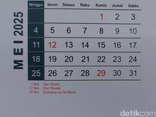 Tanggal 2 Mei Libur Cuti Bersama atau Tidak? Cek Tanggal Merah di Sini!