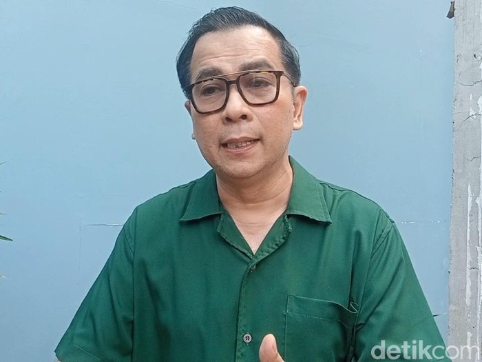 Krisna Mukti saat ditemui di kawasan transmedia.