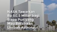 Infografis: Siapa Mau Bersihkan Limbah Astronaut? Bayarannya Rp 50,5 Miliar Nih!