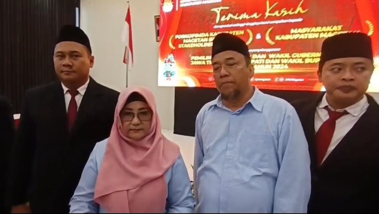 KPU Tetapkan Nanik-Suyatni Sebagai Pemenang Pilbup Magetan 2024