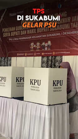 Video: Ada Warga Nyoblos 2 Kali, TPS di Sukabumi Pemungutan Suara Ulang