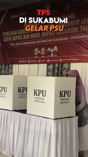 Video: Ada Warga Nyoblos 2 Kali, TPS di Sukabumi Pemungutan Suara Ulang